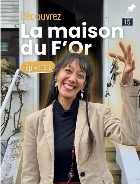 Univers holistique — cristaux, bougie, La Maison du F'Or